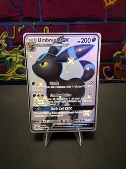 Pokemon Umbreon GX TCG Full Art Ultra Rare Holo Card SV69/SV94 - Image 1