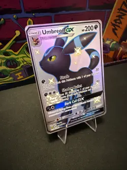 Pokemon Umbreon GX TCG Full Art Ultra Rare Holo Card SV69/SV94 - Image 2
