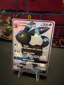 Pokemon Umbreon GX TCG Full Art Ultra Rare Holo Card SV69/SV94 - Image 3