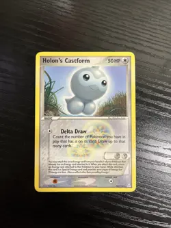 Holon’s Castform 44/110 Holon Phantoms Regular Pokemon Card Near Mint - Image 1
