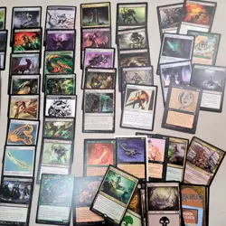 GREEN & BLACK Rare **POISON** Beginners Commander Deck Complete 100 Magic Cards - Image 2