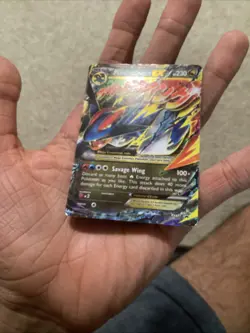 M Salamence EX Black Star Promo XY171 Regular Size Card - Pokemon - Mega MP - Image 3