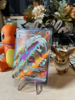 Pokemon TCG Lycanroc EX Scarlet & Violet Paldea Evolved Holo Ultra Card 241/193 - Image 2