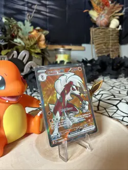 Pokemon TCG Lycanroc EX Scarlet & Violet Paldea Evolved Holo Ultra Card 241/193 - Image 3