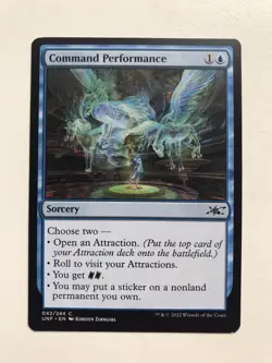 Command Performance MTG Magic the Gathering Card NM Near Mint UNF - Image 1