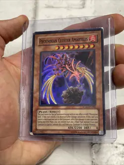 Yu-Gi-Oh! TCG Phoenixian Cluster Amaryllis RGBT-EN006 Super Rare Holo Card MP/LP - Image 1