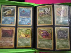 160 Vintage Pokemon Cards With Green VAULTX (4pocket) PC BINDER - Image 3