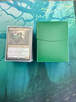 MTG CUSTOM BUILT COMMANDER Deck Lathril, Blade of the Elves+Sleeves+Deck Box - Image 5