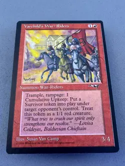 Varchild's War-Riders Alliances MTG-Never Played NM-Vintage Magic the Gathering - Image 3