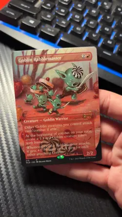 Secret Lair Drop Series #215 Goblin Rabblemaster NON HOLOFOIL - Image 1