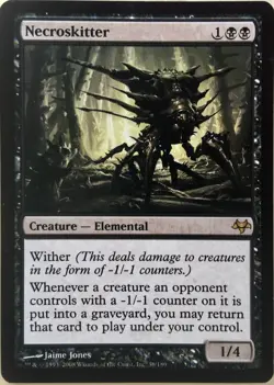 Necroskitter X1 Eventide Mtg Magic the Gathering - Image 1