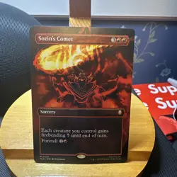 MTG - Avatar: The Last Airbender - Sozin's Comet - Borderless #0332 - Image 1