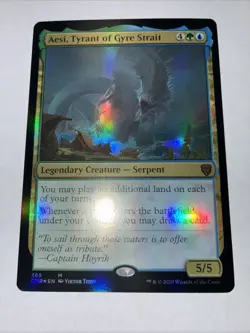 Aesi, Tyrant of Gyre Strait Foil M Commander Legends 365 NM - Image 1