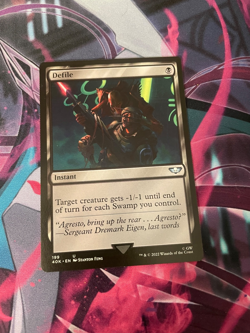 MTG - DEFILE - UNCOMMON - NM - WARHAMMER 40K - Image 1