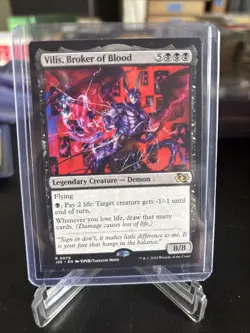 Vilis, Broker of Blood #70 Regular Foundations Jumpstart Magic the Gathering - Image 1
