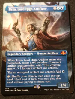 Urza, Lord High Artificer - Borderless - DMR - MTG - EN - NM - 423 - Image 1