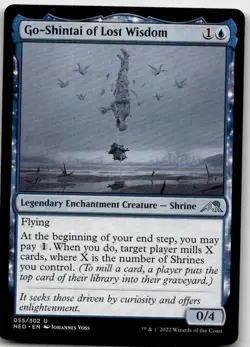 Go-Shintai of Lost Wisdom, Kamigawa: Neon Dynasty #55 MTG - Image 1