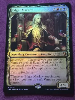 Edgar Markov (Showcase) ​ - (Near Mint Foil) Innistrad Remastered - Image 4