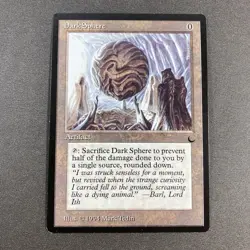 MTG Dark Sphere The Dark Regular Magic The Gathering - Image 1