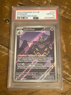 Pokemon Zwirrfinst 070/064 Deutsch PSA 10 Nebel der Sagen - Image 1