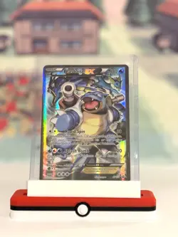 🐢 2016 Pokemon Blastoise EX #XY122 Promo - Full Art / Black Star - NM - Image 1