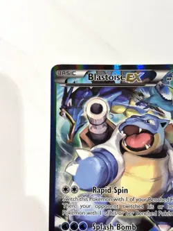 🐢 2016 Pokemon Blastoise EX #XY122 Promo - Full Art / Black Star - NM - Image 3
