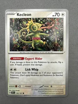 Pokemon TCG * SV Surging Sparks 150/191 Kecleon Common * FRESH PK - Image 1