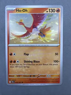 Pokemon TCG * SV Surging Sparks 019/191 Ho-Oh Uncommon * FRESH PK - Image 1