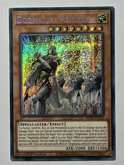 Dogmatika Ashyan MP21-EN172 (NM) Prismatic Secret Rare 1st Edition YuGiOh! TCG - Image 1