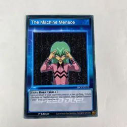 Yugioh The Machine Menace SBC1-ENS13 Streets of Battle City 1st Edition Common - Image 1