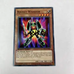 Yugioh Rocket Warrior SBC1-ENB04 Streets of Battle City 1st Edition Common - Image 1