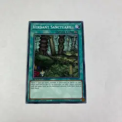 Yugioh Verdant Sanctuary SBC1-END15 Streets of Battle City 1st Edition Common - Image 1