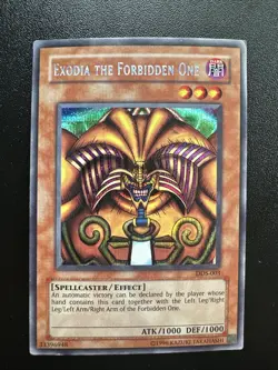 YuGiOh Exodia the Forbidden One DDS-003 Dark Duel Stories GBA Promo C - Image 1