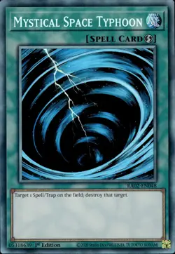 Mystical Space Typhoon - Collector's Rare 1st Edition RA02-EN048 - NM - YuGiOh - Image 1