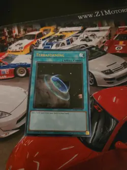 Yu-Gi- Oh! Terraforming (PUR) RA04-EN084 Quarter Century Stampede 1st Edition - Image 1