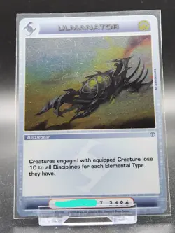 Chaotic Card : Ulmanator AU First Edition Rare Battlegear - Image 1