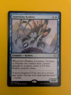 Spawning Kraken. C21 Magic the Gathering Card. Rare NM as shown. - Image 2