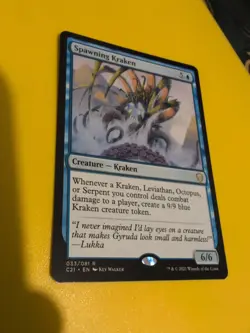 Spawning Kraken. C21 Magic the Gathering Card. Rare NM as shown. - Image 5