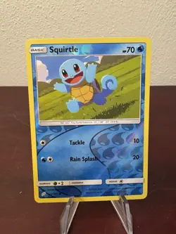 Squirtle Common Reverse Holo Card 23/181 Pokemon TCG Sm-Team Up - Near Mint NM - Image 1