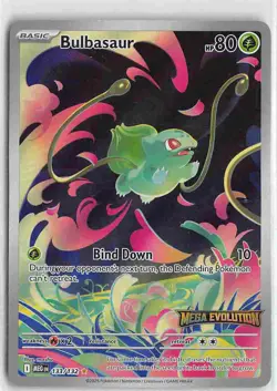 Miscellaneous Cards & Products Illustration Rare Holo 133/132 Bulbasaur - (Mega - Image 1