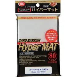 KMC Card Barrier Sleeves Deck Protector Hyper Mat Clear 2400pcs 2.6" x 3.6" NEW - Image 1