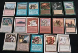 Lot Of 17 Older MTG Cards Near Mint - Image 1