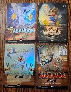 MTG -Twisted Toons Secret Lair Drop (4) Cards- Exact Items Shown - Image 1