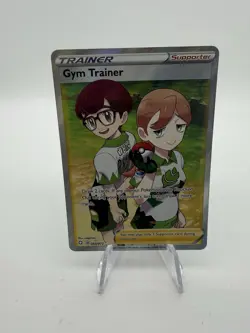 Pokemon TCG Shining Fates Ultra Rare Holo Full Art Gym Trainer Card 068/072 - Image 1