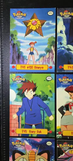 1999 Pokemon TV Animation Series 1 Complete 9 card Puzzle Set (Ex to NM) - Image 3