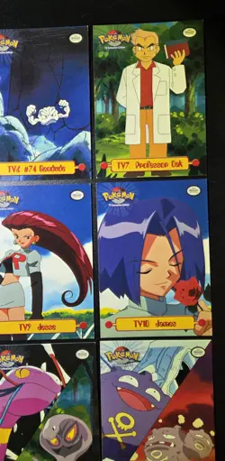1999 Pokemon TV Animation Series 1 Complete 9 card Puzzle Set (Ex to NM) - Image 4