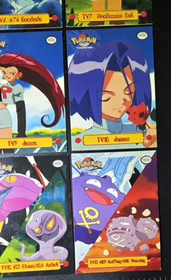 1999 Pokemon TV Animation Series 1 Complete 9 card Puzzle Set (Ex to NM) - Image 5