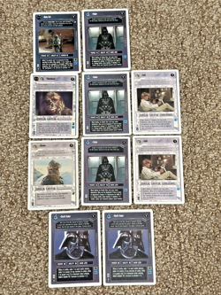 Large Lot Star Wars CCG 1995 Premiere Cards Darth Vader Boba Luke - Black Border - Image 2