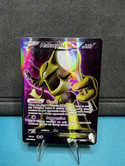 Alakazam EX 117/124 XY Fates Collide 2016 Full Art Pokemon Card TCG - Image 1