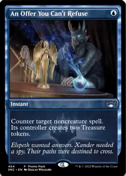 MTG An Offer You Can't Refuse (Promo) (464) | NM | Streets of New Capenna {SNC} - Image 1